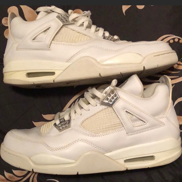 Pure Money retro Jordan 4s (Yoda Edition) - Picture 4 of 4